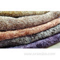 Polyester Small Hair Warp Knitted Long Hair Fabric